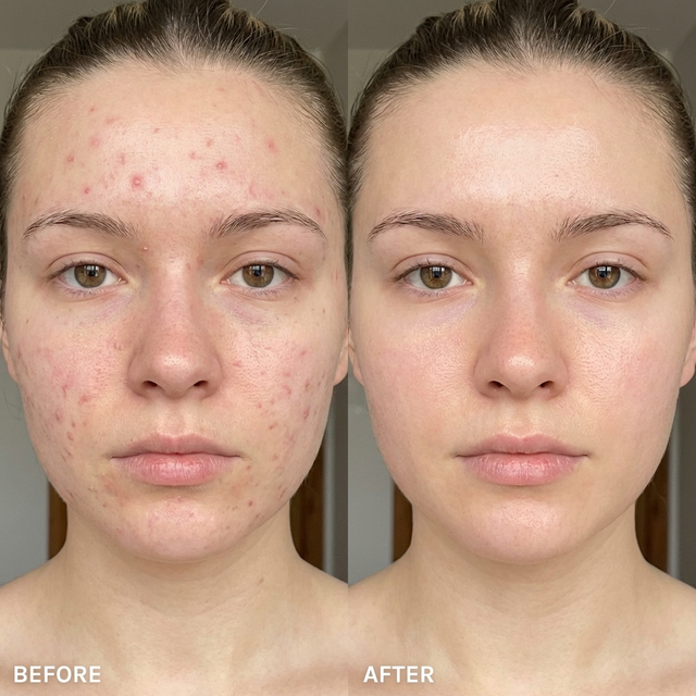 Before and after result 2