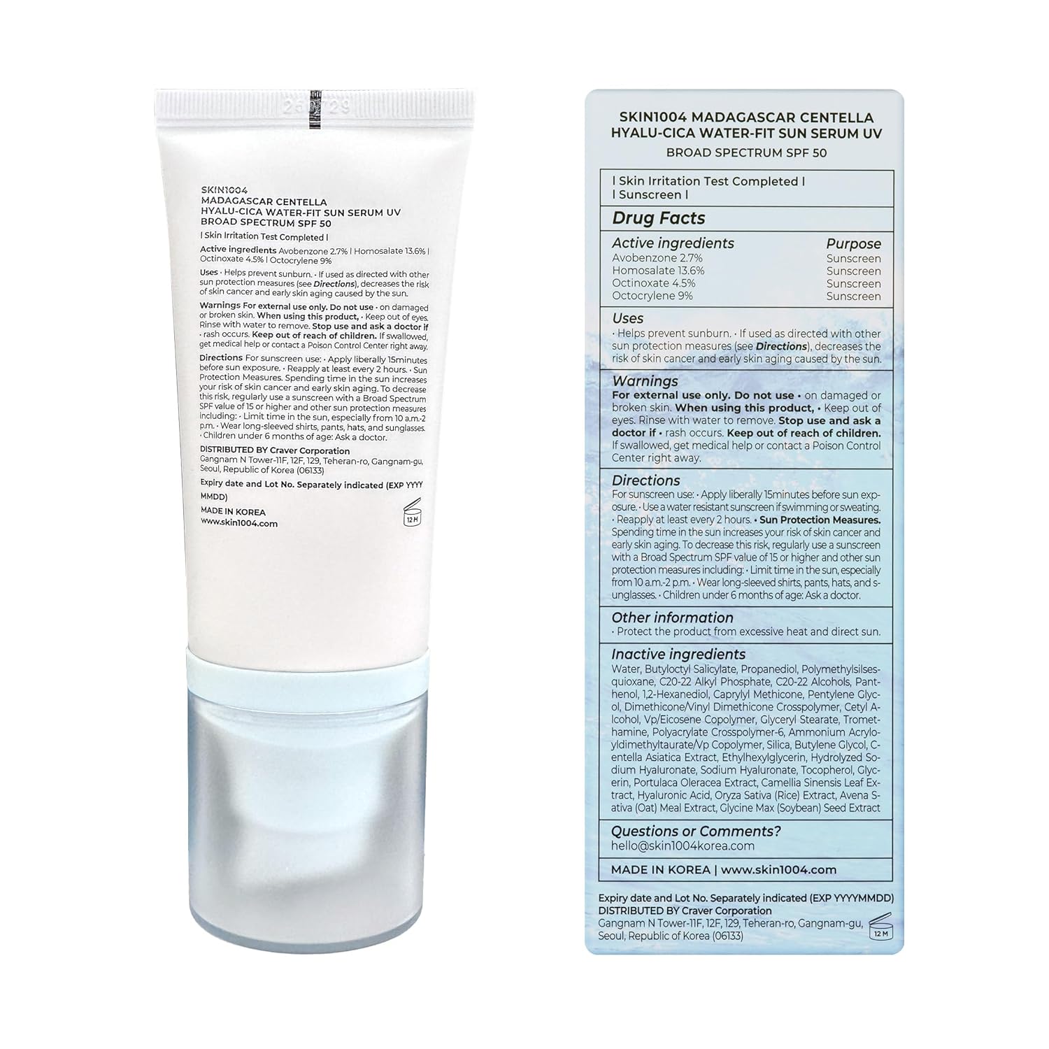 Centella Sun Serum™